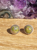 Unakite Stud Earrings