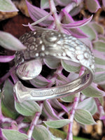 Floral Spoon Ring ~ Size 7.5