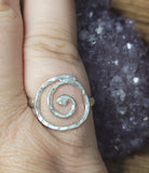 Spiral Ring Size 9