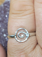 Spiral Ring Size 13