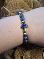 Blue Mushroom Bracelet  2