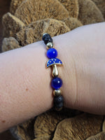 Blue Mushroom Bracelet  1