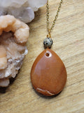 Orange Aventurine Necklace