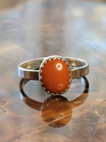 Red Jasper Ring ~ Size 8