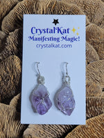 Amethyst Point Earrings