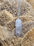 Clear Quartz Point Necklace