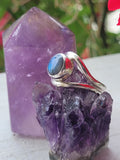 Labradorite All Seeing Eye Ring ~ Size 9