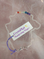 Rainbow/Chakra/Pride Bracelet ~ Small Beads