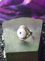 Crypt Keeper All Seeing Eye Ring ~ Size 7