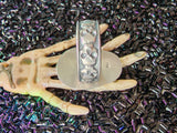 Labradorite Skull Ring ~ Size 10.25