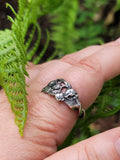 Lily of the Valley Ring ~ Size 12 (Adjustable)