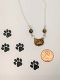 Palo Santo Cat Necklace