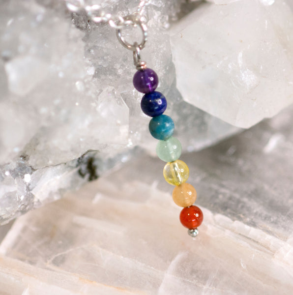 Rainbow Pride Bar Necklace